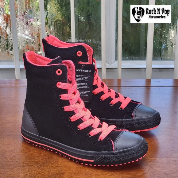 Converse Other - Converse Girls CTAS Hi Rise Boots 658144C NWOBSize 4Y